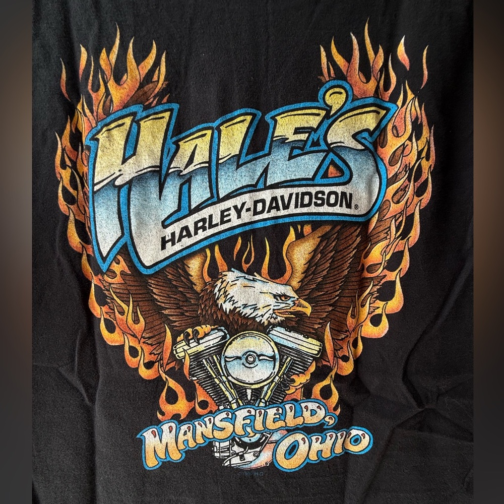 Harley-Davidson Black Snake Graphic Tee from Hale’s Harley in Mansfield Ohio - Picture 4 of 6